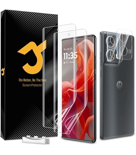 Anoowkoa Verre Trempé Moto G85/Moto Edge 50 Fusion Film Protection Écran Ultra Résistant Aux Rayures Protecteur De Téléphone Portable Pour Écran Complet, 2 Pièces