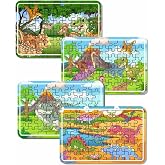 Lipyos Dinazor, Sevimli Dinozorlardan Oluşan Ahşap Puzzle Set