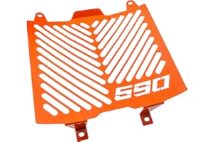 SUNATURE ZIEGER Kühlerabdeckung Logo orange kompatibel mit: KTM 690 Duke