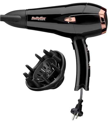 Sèche-cheveux BaByliss Pro SL Ionic 1900W Ioniseur Tourmaline - Comme Neuf, 3 Températures, 2 Vitesses