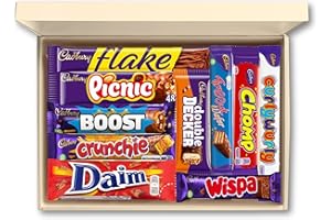 Chocohugs Chocolate Gift Box Hamper | Assorted Box of Chocolates Gift Hamper | Sweet Treat Box | Colorful Gift Hamper | Perfect for Presents, Surprises and Special Occasions