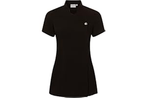 Proluxe Press Stud Salon Tunic - Beauty Hairdressing Massage Therapist Spa Health Work Nail Uniform - Available in 6 Colours