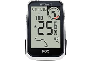 SIGMA ROX 2.0 | Ordenador de bicicleta con GPS y navegación inalámbricos y soporte para GPS | Navegación GPS al aire libre para disfrutar al máximo de la conducción