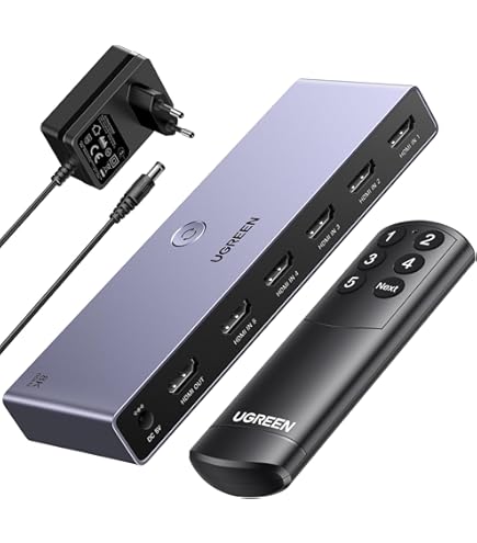 FeinTech VMS04201 HDMI Matrix Switch 4x2 with Audio Extractor