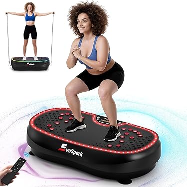 vibration plate amazon uk Power Vibration Plate Vibrating Machine Platform Exercise Body Shaker  Massager