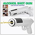 Barbuzzo The Original Alcohol Shot Gun - Load Your Favorite Alcohol, Aim, Shoot and Drink- Epic Shot Party Accessory - Holds Up to 1.5 Ounces