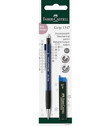 Matita Meccanica Faber-Castell Poly Matic 0,7 Mm - Nero, Con Mine Di Ricambio E Gomma