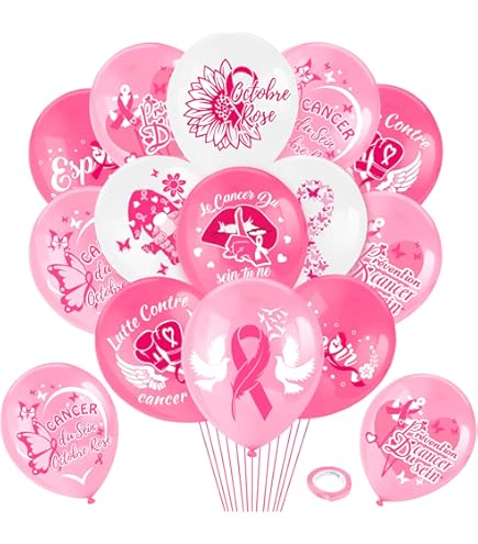 Attache Pins DPKOW Franu00e7ais Octobre Rose Goodies Kit, Badge Pin's Octobre Rose Bracelets Tatouages Octobre Rose Ruban Rose En Tissu Sur Une U00c9pingle Accessoires Ruban Octobre Rose Gratuit