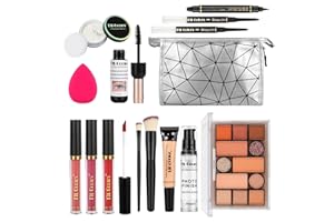 Leogony All in One Makeup Kit, Make Up Starter Sets, Woman Portable Travel Make Up Set