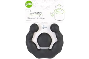 Priot Strong Glasöffner | Jar Opener | Twist Gripper für schwache Hände, Kinder, Senioren, Menschen mit Arthritis, Küchenhilfe, um leicht zu greifen und Deckel offen zu grapieren