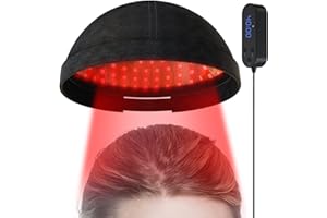 Jitesy Gorro de terapia láser para el crecimiento del cabello, 236 sondas, sistema crecimiento cabello con luz azul roja,tratamiento pérdida cabello para adelgazamiento cabello,alopecia androgenética