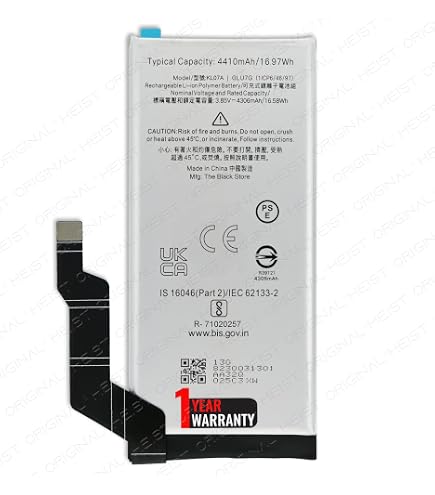 Original GLU7G Spareparts for Google Pixel 6a - 44100-mAh with 1