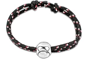 Ernestine - Bracelet Tennis réglable en acier inoxydable - Idée cadeau tennis homme femme - Bracelet sport padel - Cadeau Homme Noël anniversaire fête des pères - fête des grands-pères - bijou padel