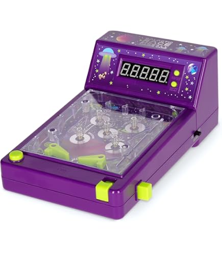 Teorema Giocattoli Flipper World Cup, Flipper Elettronico Da Tavolo Per Bambini Con Segnapunti Digitale, Luci E Suoni Da Sala Giochi, Gioco Di Abilità Portatile