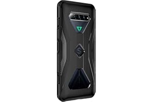 GIOPUEY Etui do Xiaomi Black Shark 4/4 Pro, Ultracienkie elastyczne TPU etui, antyodciski palców Etui na telefon [Slim Fit] [Odporne na zużycie] [Odporne na poślizg] - Czarne