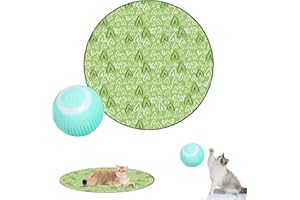 KKTONGXI Gertar Jouet interactif pour Chat,Jouet Interactif Simulé pour Chat De Chasse,Jouet De Chasse Interactif Simulé 2 en 1,Jouets pour Chats Anti-Ennui pour Chats D’intérieur. (A)