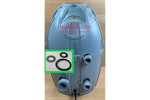 HeadSeal. Pièces de rechange pour pompes chauffantes Lay Z Spa Saluspa Egg Airjet (joints A, B et C)