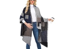 heekpek Scialle Donna Invernale Caldo Moda Nappe Morbido Leggera Sciarpa Lunga Avvolgere Autunno Inverno Scarf Wrap Shawl