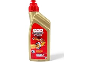 LUBRIALPHA - Olio Motore Scooter 4T | 5W-40 | Tecnologia per Alte Prestazioni | Ideale per Scooter 4 Tempi Moderni | API SL, JASO MB | Confezione 2x1L