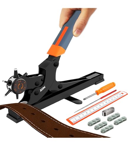 Pince Perforatrice Pour Bracelet De Montre - Poignée Anti-Dérapante - Pour Cuir Et Autres Matériaux