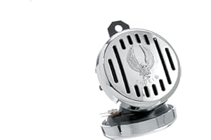 CUSTOMACCESS BC0002J - Fischio di corno CALAVERA ALADA 12V