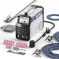 ANDELI 220V TIG Welder MOS Tube Multifunctional TIG Welding Machine with Hot/Cold/TIG Pulse Cold TIG Welding Machine with British Standard PlugTIG-250MPL (Package 0)