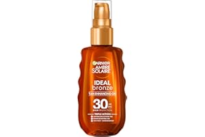 Garnier Ambre Solaire Ideal Bronze Olejek wzmacniający opaleniznę SPF 30, 150 ml