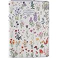 Grupo Erik Botanical Wild Flowers A4 File Folder | 13.4 x 10 inches - 34 x 25.5 cm | 3 Flap Folder | Document Organizer | School Folder | Document Folder | Cute Stationery