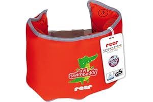 reer myswimbuddy - Cintura da nuoto per bambini e bambini piccoli, personalizzabile, per imparare a nuotare in modo sicuro, 15-30 kg