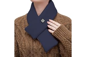 ZWXQE Back Products, Almohadillas de calor para bufanda eléctrica para clima frío, calentador de cuello con calor ajustable, almohadilla térmica para cuello