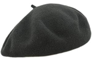 MELEGARI Berretto Basco Donna | 100% Lana | Margie Beret | Made in EU