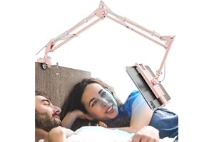 CACENCAN Faltbarer Tablet-Ständer, Tablet-Halterung, verstellbar für Bett, universeller, flexibler Tablet-Halter mit 360-Grad-Drehung für iPad/iPhoneX/iPad Pro/N-Switch oder andere Geräte mit 11,4 -