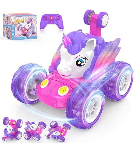 SLDALES DIY Cadeaux Licorne pour Filles,Kit Terrarium Veilleuse avec Jardin des