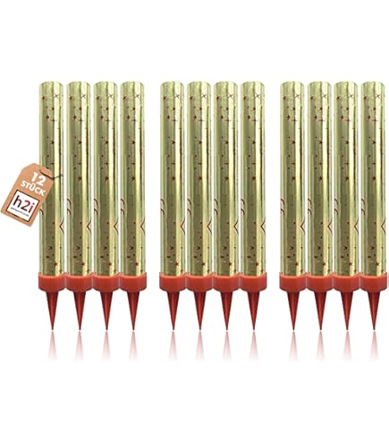 Bengala Fumogeni Colorati - 5 Pezzi Per Feste Con Effetto Vulcano, Fontana Di Fumo Multicolore - Foto 12