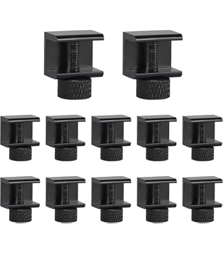 12 Mollette Fermacarte In Metallo - 41mm, Nere, Con Archetto Staccabile - Foto 5