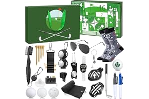 iZoeL Calendario Avvento 2025 Pallina da Golf Calendario Avvento Bambini Idee Regalo Natale 2025 per 3 4 5 6 7 8 Anni Bambini Ado, Regali di Natale per Figlio Figlia Nipote Fratelli Sorelle