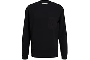 TOM TAILOR Denim Męskie Bluza z kieszenią na piersi