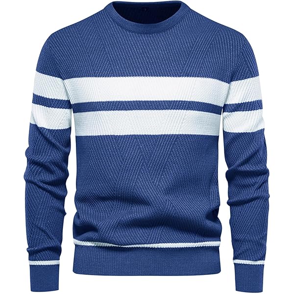 Genfien Heren trui met kwartrits gebreide coltrui lange mouwen wintertrui warme lichtgewicht pullover truien voor mannen mannen kersttrui slim fit casual, Wit, L