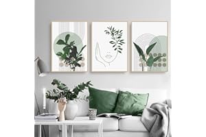 Martin Kench Lot de 3 posters bohémiens - Décoration murale moderne - Sans cadre (A,30 x 40 cm)