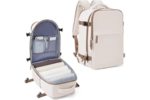 SZLX Ryanair Cabin Bags 40x20x25 Underseat Rucksack for plane Hand Luggage Bag Easyjet Cabin Bag 45x36x20 underseat Carry On Backpack Laptop Bag Women Travel Backpack Cabin Size with Shoe Compartment