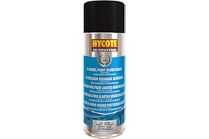 Hycote Quick Dry Vernice per Cerchi 400ml - Nero Lucido