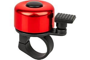 Your Day Mate Timbre de Bicicleta para Manillar de Bicicleta, Sonido Alto y Claro, para Manillar atornillado, Timbre de Bicicleta, bocina de Bicicleta, Accesorios de Bicicleta