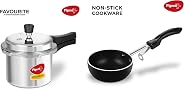 Pigeon Favourite Outer Lid Non Induction Aluminium Pressure Cooker