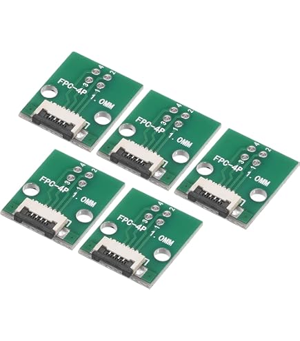 Fil Enceinte Carte Adaptateur FPC/FFC 14 Pins 0,5/1,0 Mm Vers DIP 2,54 Mm – Pour écran LCD | Lot De 2 Adaptateur FPC Vers DIP