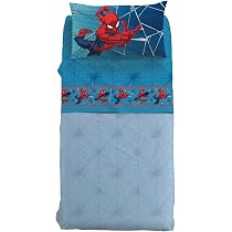 Copriletto Trapuntato In Cotone Spider-man Spidey Singolo Marvel Ragazzo Caleffi