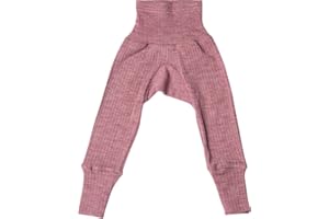 Cosilana Baby Hose - lang mit Bund Seide/Wolle/Baumwolle