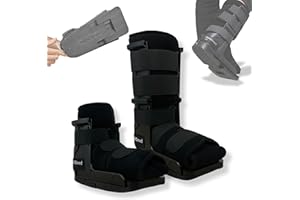 INDESMED | Bota Walker V.3 | Bota Corta + Larga + Calcetín | Ajustable a todas las tallas | Más Ligera, Resistente y Transpirable - Desarrollado en colaboración con cirujanos del Hospital La Paz.