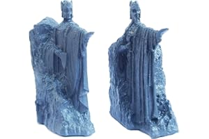 DAI LUFEI Serre-Livres décoratifs de Table de Statue de Serre-Livres d'argonath, Sculpture modèle de Hobbit, Serre-Livres de Statue de Seigneur des Anneaux, séparateurs de Livre en résine