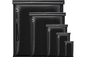 inaepeak Faraday - Borse Faraday con gabbia di Faraday, antifurto, anti-tracciamento, blocco del segnale RFID, custodia protettiva per portachiavi, per telefoni/laptop/tablet/chiavi dell'auto