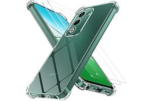 COPIKE Funda Antigolpes para OPPO A5 4G / 5G con 2 Piezas Cristal Templado, Carcasa Silicona Suave TPU Anti-Choques y Protección de Cámara, Transparente